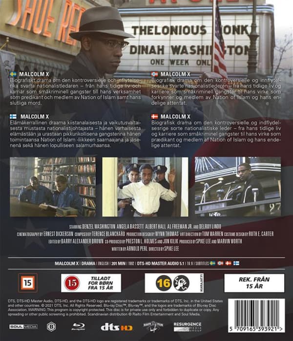 Malcolm X (1992) (Blu-Ray)