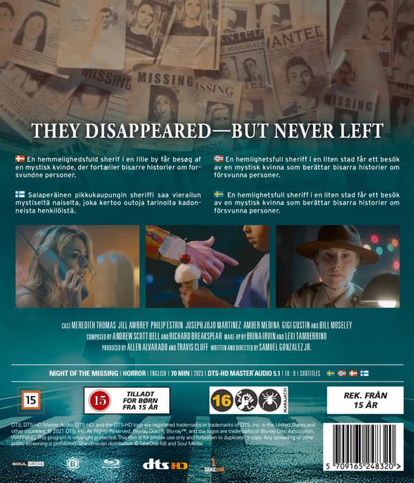 Night of the Missing (2023) (Blu-Ray)