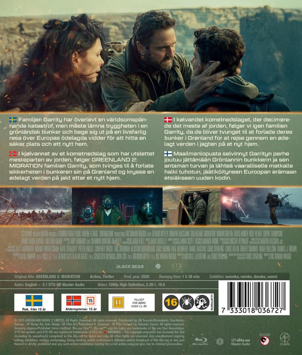 Greenland 2: Migration (2026) (Blu-Ray)