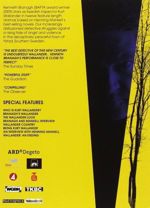 Wallander The Complete Series (2008-2016) (DVD)