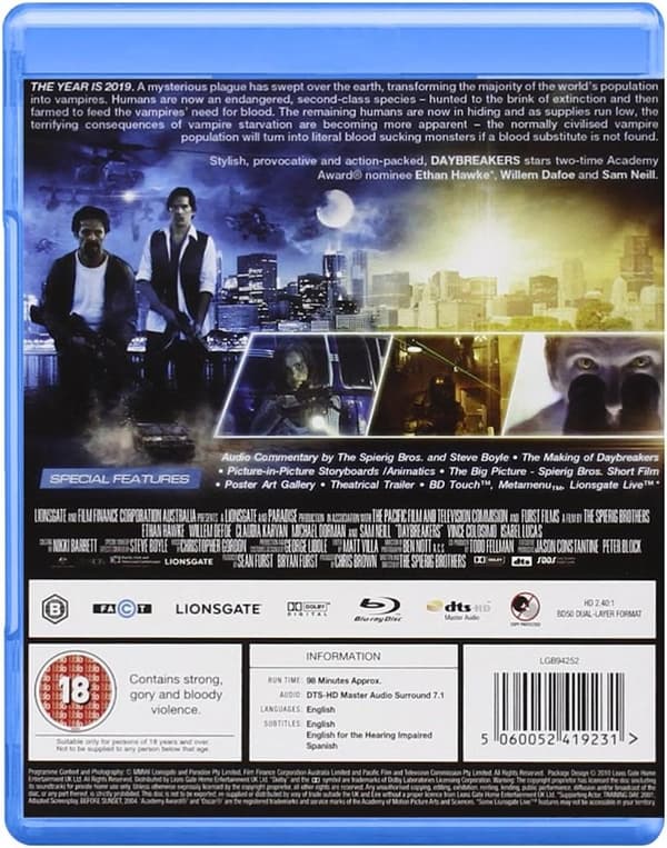 Daybreakers (2009) (Blu-Ray)
