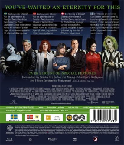 Beetlejuice Beetlejuice (2024) (Blu-Ray)