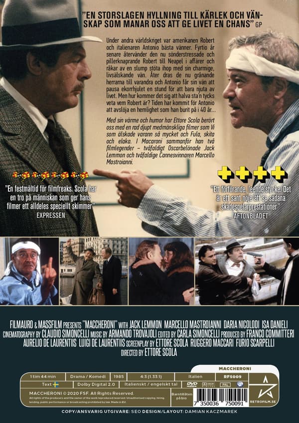 Macaroni (1985) (DVD)