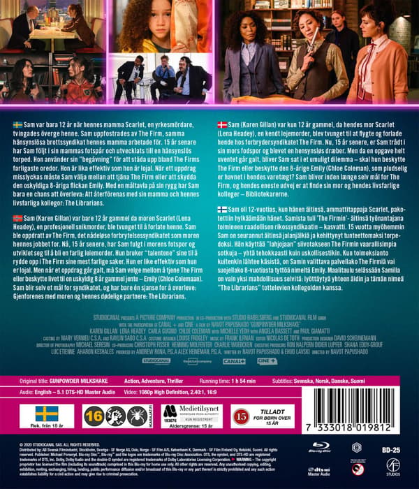 Gunpowder Milkshake (2021) (Blu-Ray)