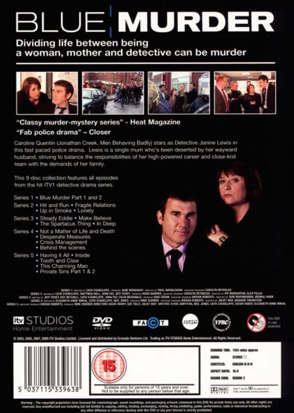 Blue Murder The Complete Series (2003-2009) (DVD)