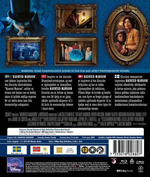 Haunted Mansion (2023) (Blu-Ray)
