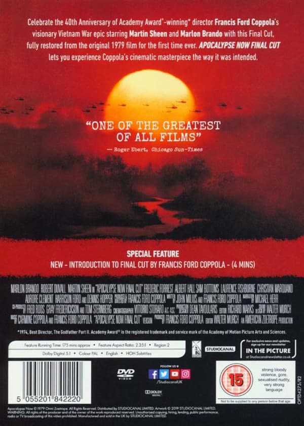 Apocalypse Now (1979) (DVD)