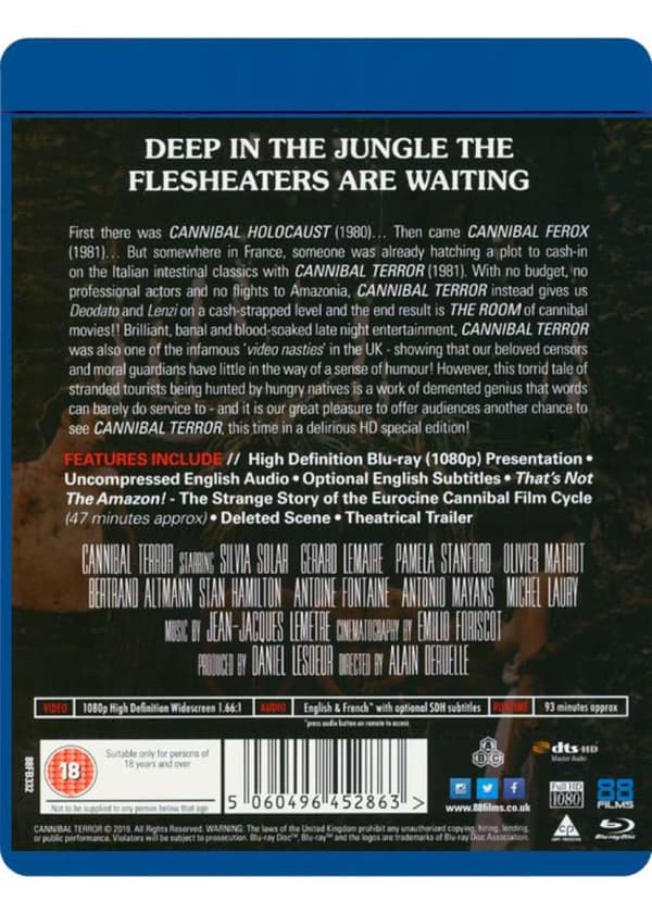 Cannibal Terror (1980) (Blu-Ray)