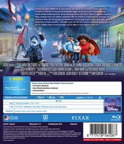 Onward (2019) / Framåt (Blu-Ray)