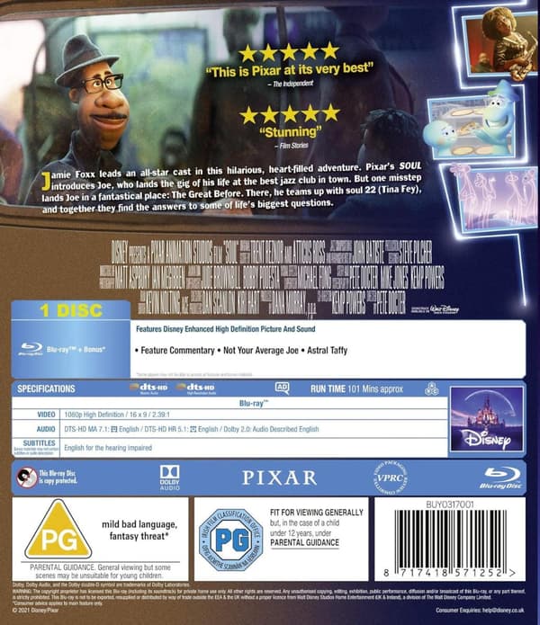 Soul (2020) (Blu-Ray)