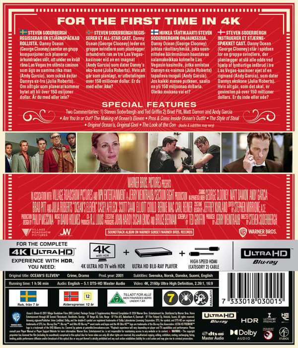 Oceans Eleven (2001) (4K UHD)