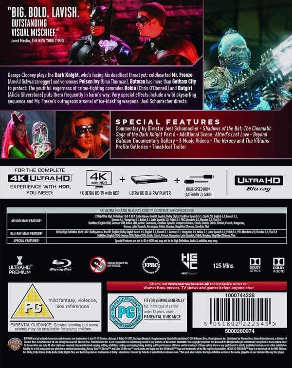 Batman & Robin (1997) (4K UHD)