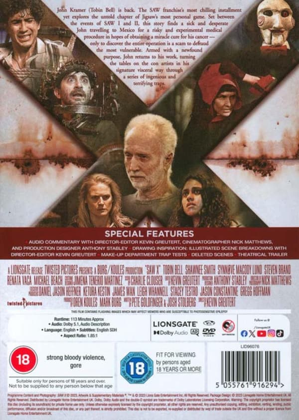 Saw X (2023) (DVD)
