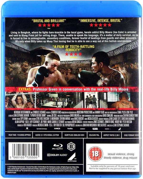 A Prayer Before Dawn (2017) (Blu-Ray)
