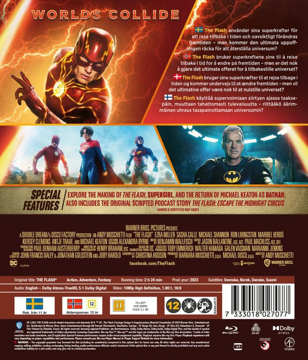 The Flash (2023) (Blu-Ray)