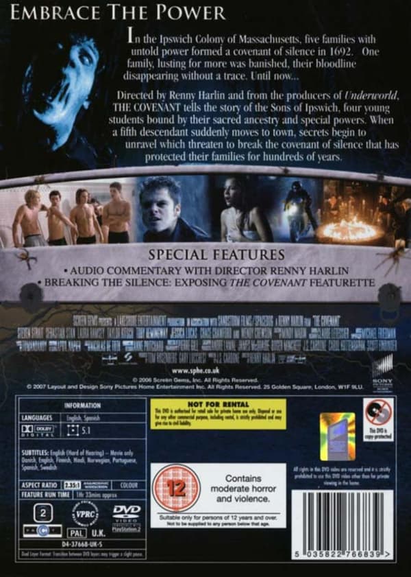 The Covenant (2006) (DVD)