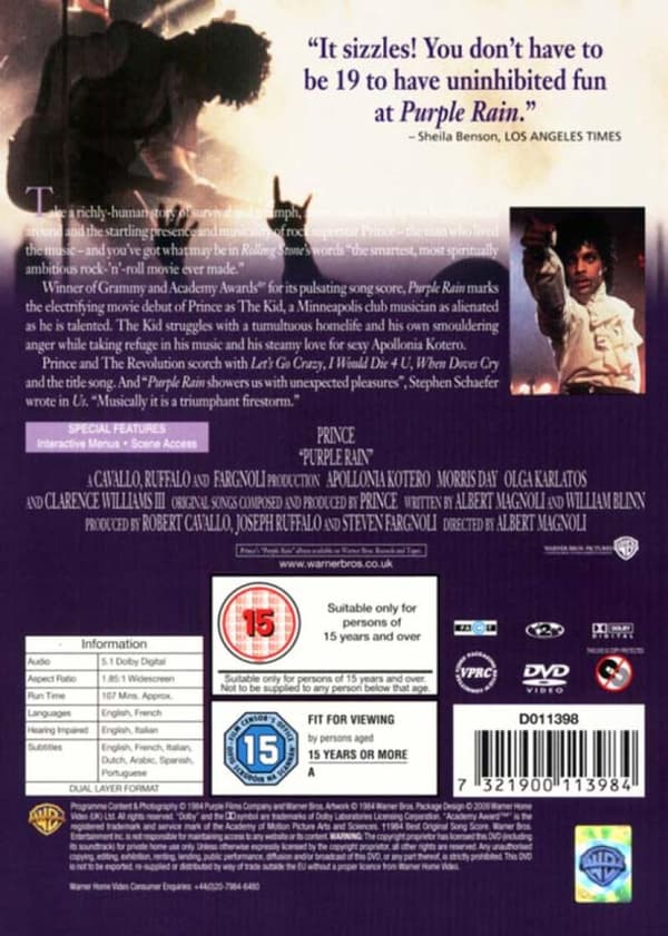 Purple Rain (1984) (DVD)