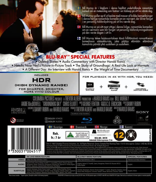 Groundhog Day (1993) (4K UHD)