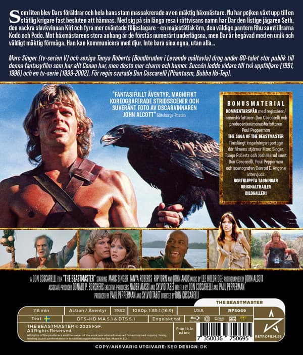 The Beastmaster (1982) (Blu-Ray)
