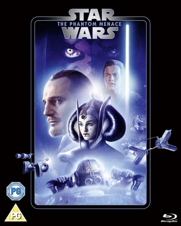 Star Wars: E1 - Phantom Menace (1999) (Blu-Ray)