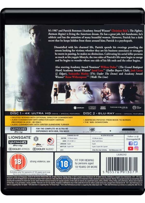 American Psycho (2000) (4K UHD)