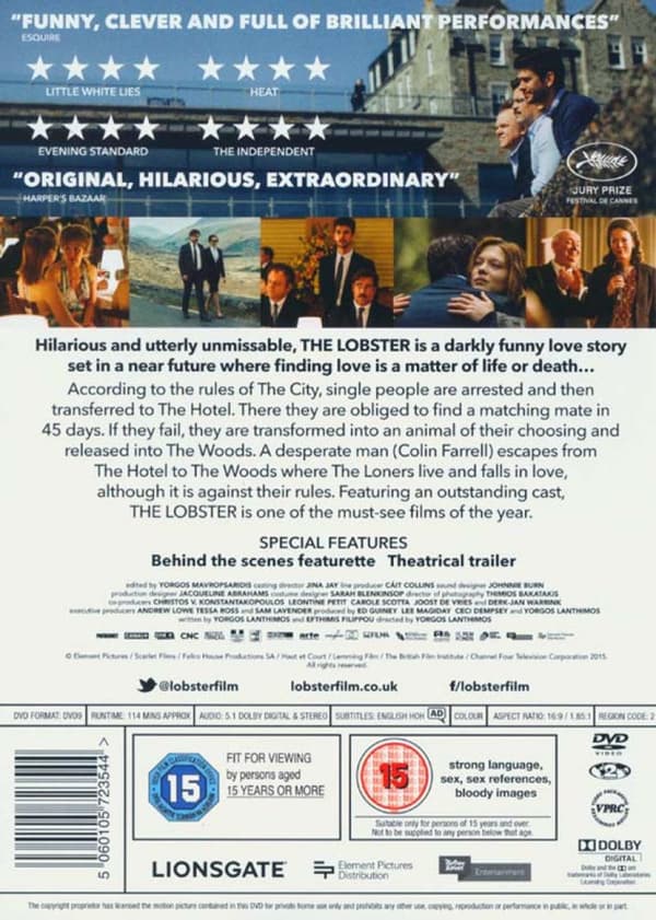 The Lobster (2015) (DVD)