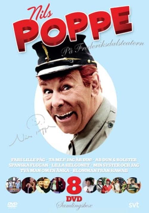 Nils Poppe: Fredriksdalsteatern (DVD) 8 Revue Collection