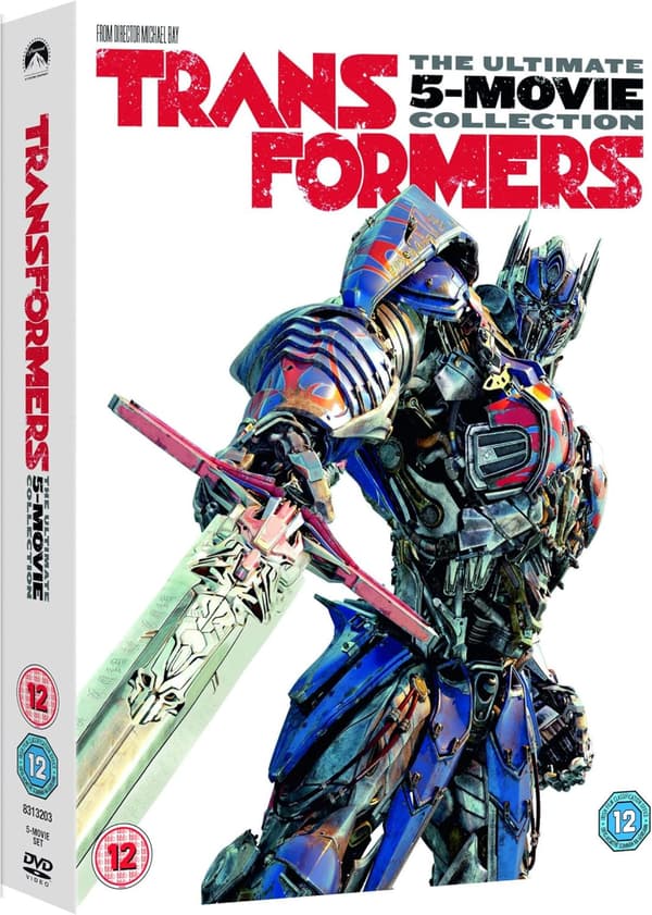 Transformers 1-5 (2007-2017) (Blu-Ray) 5 Movie Collection