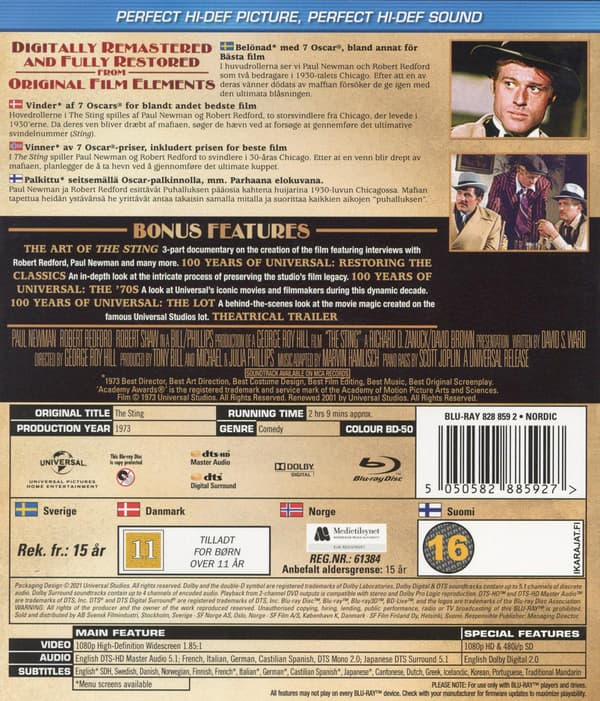 The Sting (1973) (Blu-Ray)