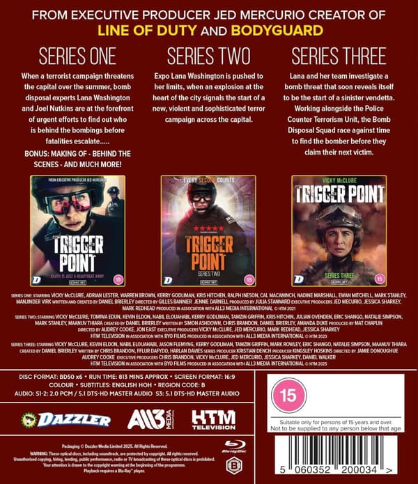 Trigger Point Seasons 1-3 (2022-2025) (Blu-Ray)