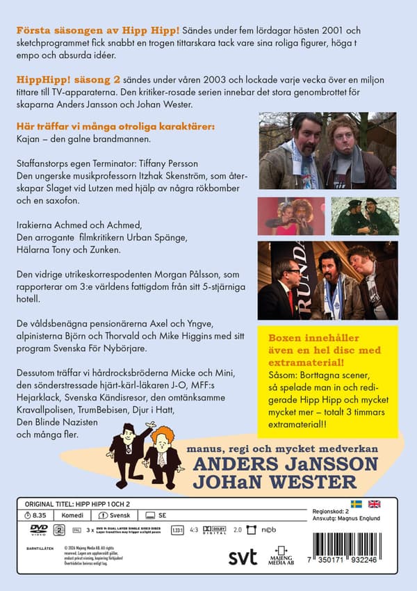 Hipp Hipp! Seasons 1 & 2 (2001-2003) (DVD)