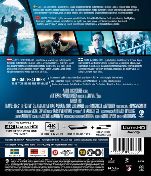 The Fugitive (1993) (4K UHD)