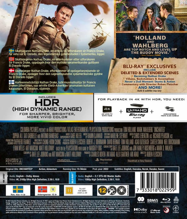 Uncharted (2022) (4K UHD)