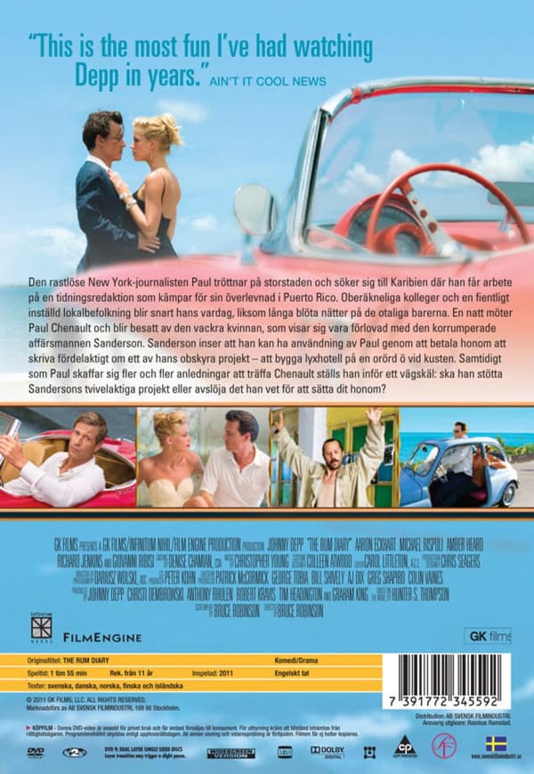 The Rum Diary (2011) (DVD)