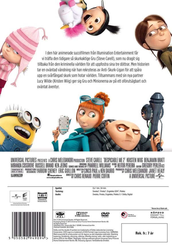 Despicable Me 2  (2013) / Dumma mej (DVD)