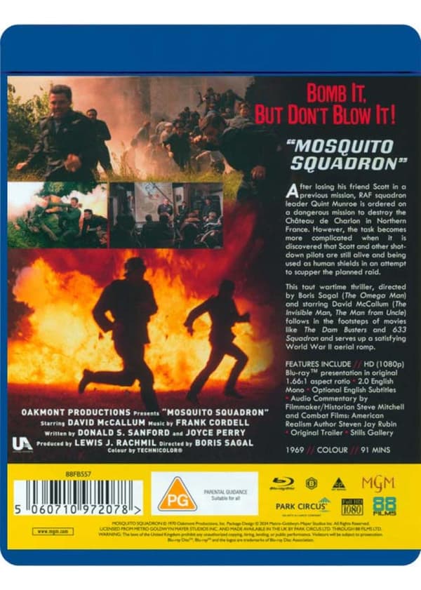 Mosquito Squadron (1969) (Blu-Ray)