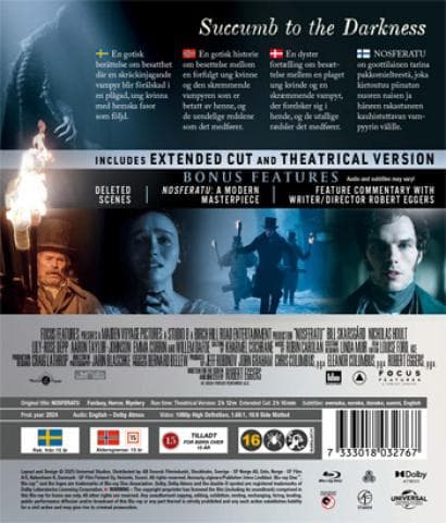 Nosferatu (2024) (Blu-Ray)