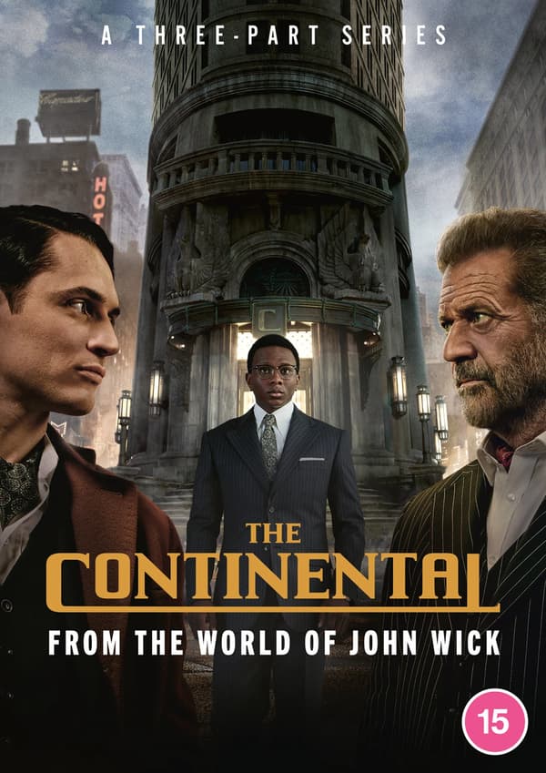 The Continental (2023) Mini Series (DVD)