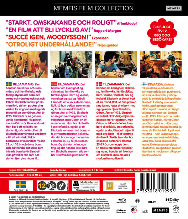 Tillsammans (2000) (Blu-Ray)