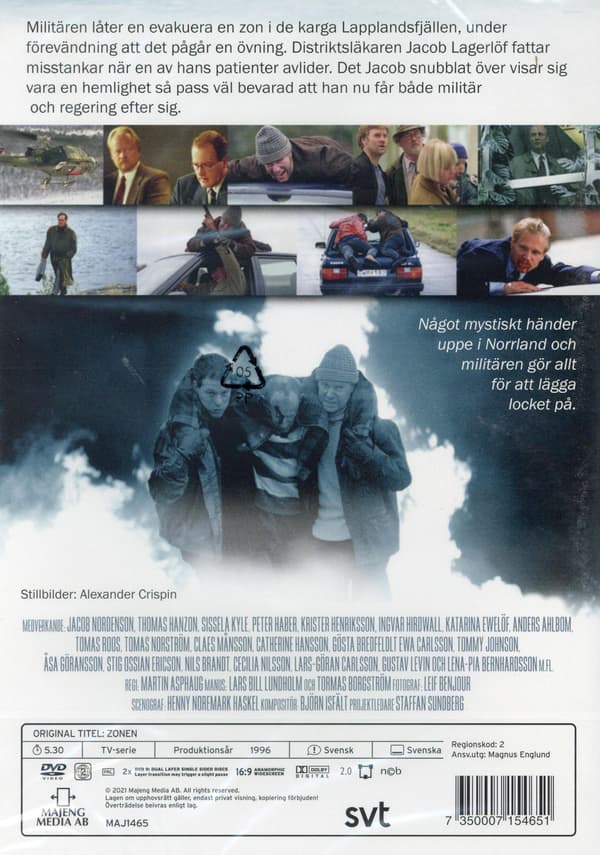 Zonen (1996) Mini Series (DVD)