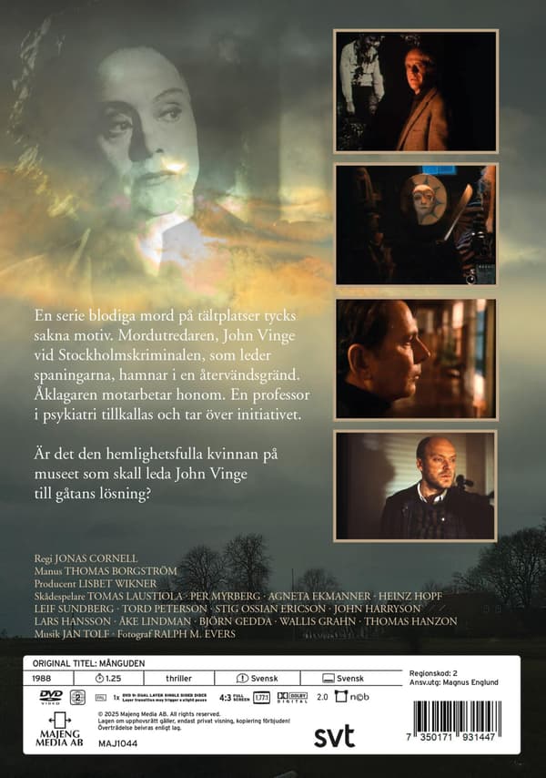 Månguden (1988) Mini Series (DVD)