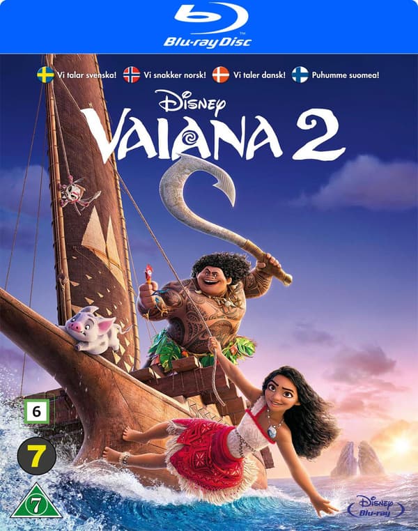 Vaiana 2 (aka Moana 2) (2024) (Blu-Ray)