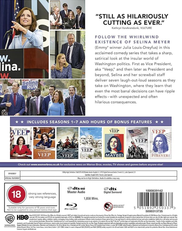 Veep The Complete Series (2012-2019) (Blu-Ray)