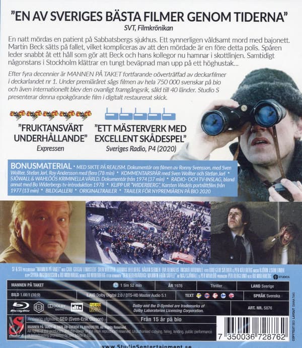 Mannen på taket (1976) (Blu-Ray)