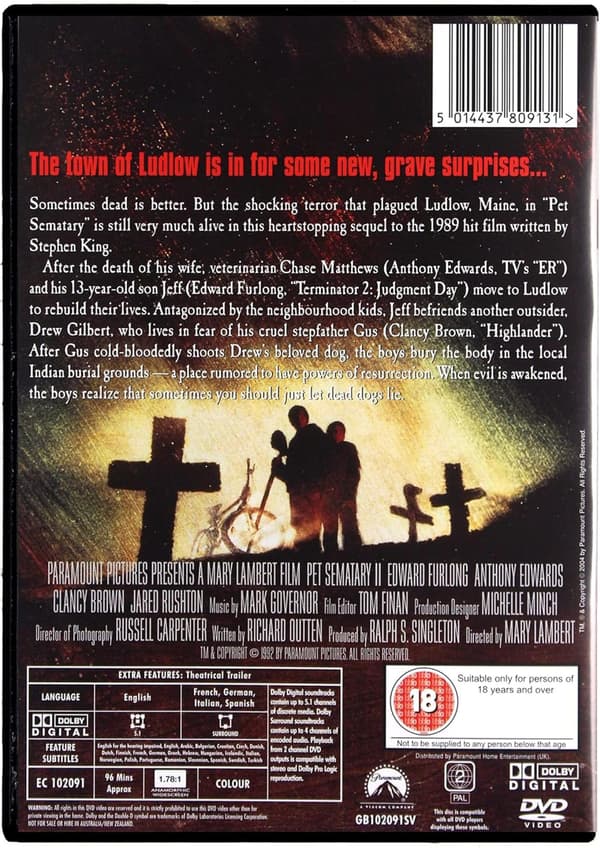 Pet Sematary II (1992) (DVD)