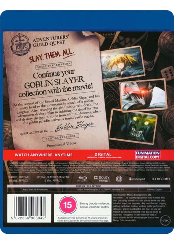 Goblin Slayer: Goblins Crown (2020) (Blu-Ray)