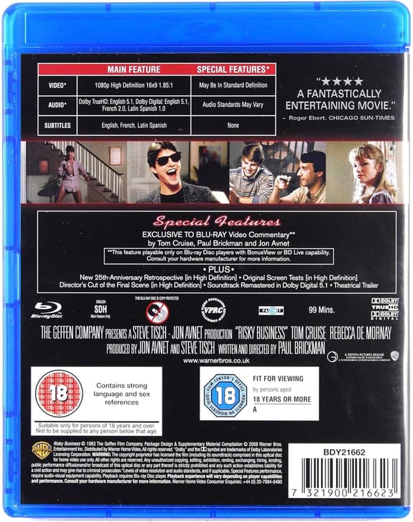 Risky Business (1983) (Blu-Ray)