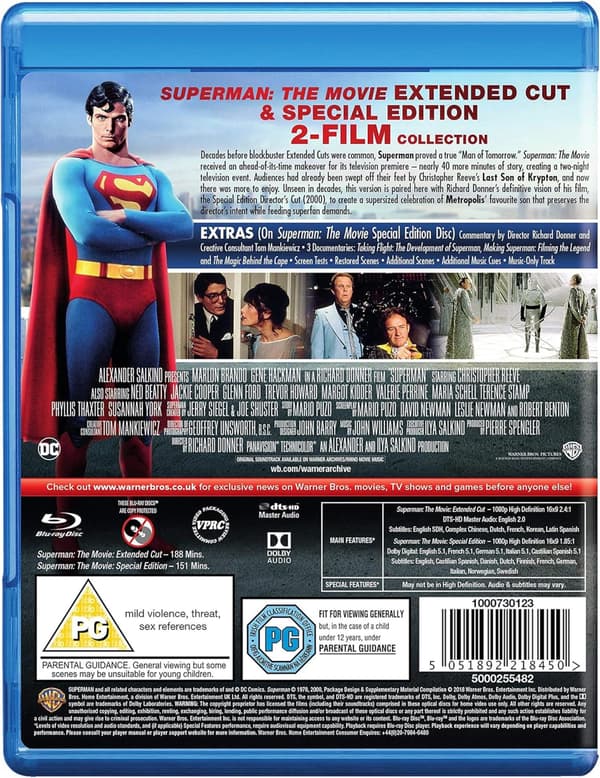 Superman I (1978) (Blu-Ray)