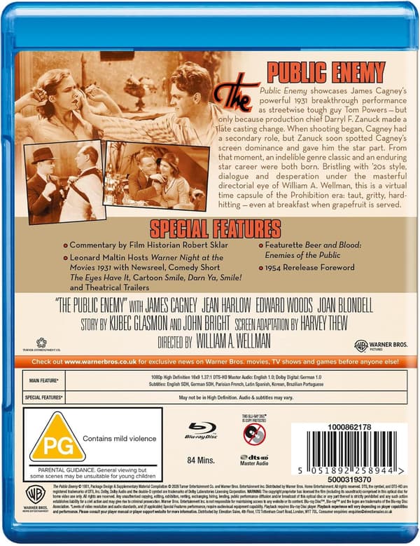 The Public Enemy (1931) (Blu-Ray)