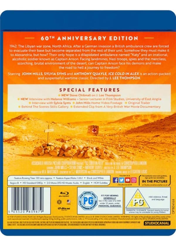 Ice Cold in Alex (1958) (Blu-Ray)